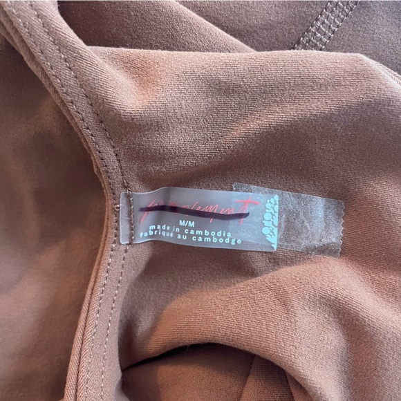 New! FP Movement Free People Rust Orange Never Better Runsie 20993 - Picture 9 of 12